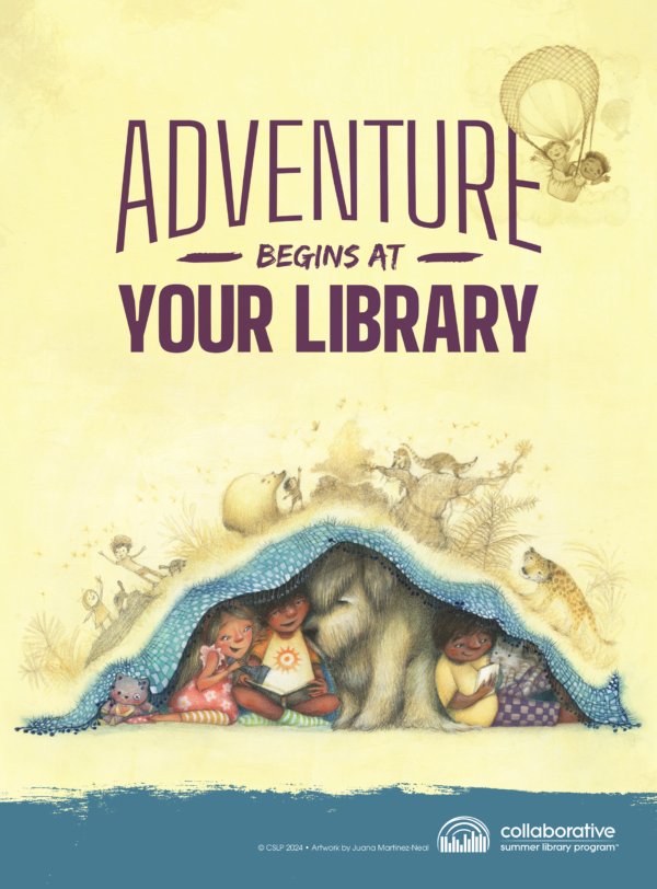 Adventure Begins at Your Library Children’s Flyer Posters