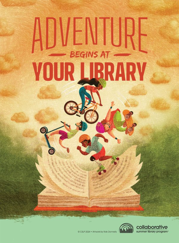 Adventure Begins At Your Library Small Poster Collaborative Summer