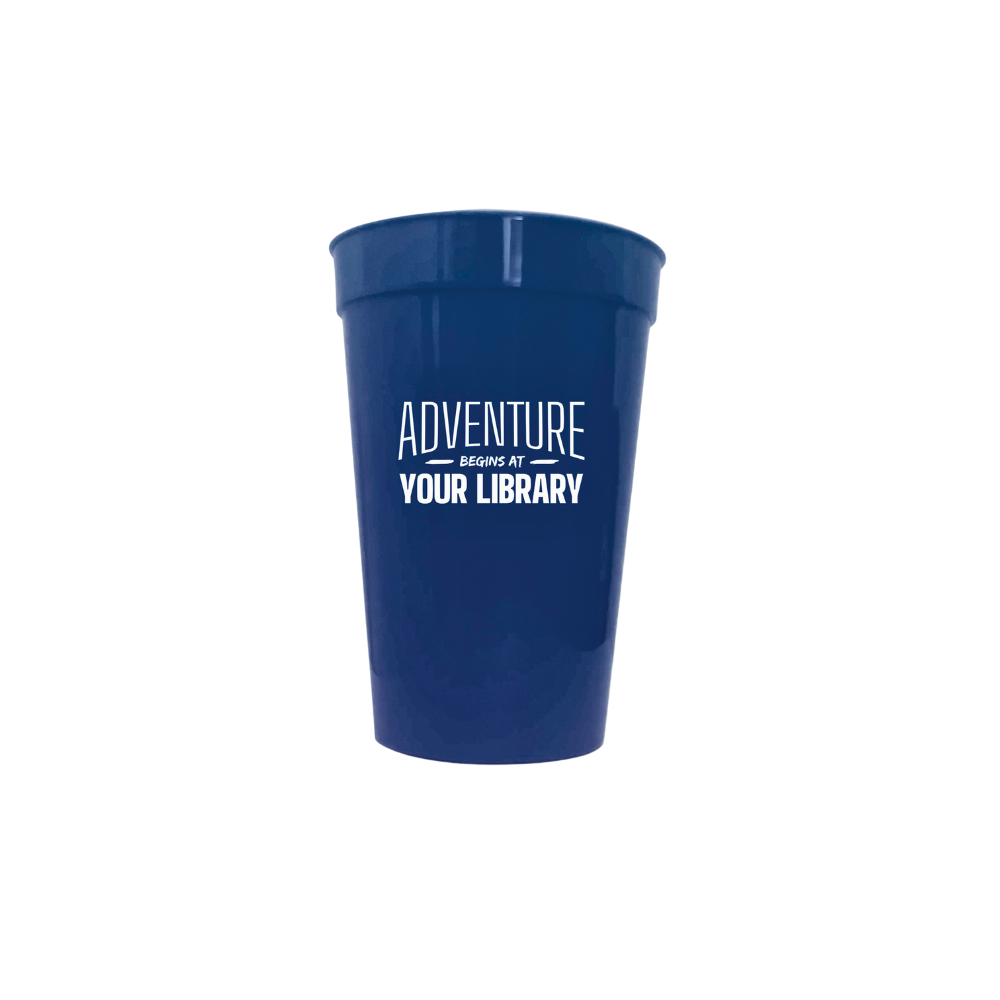 Adventure Begins at Your Library Plastic Cups – Collaborative Summer  Library Program Store