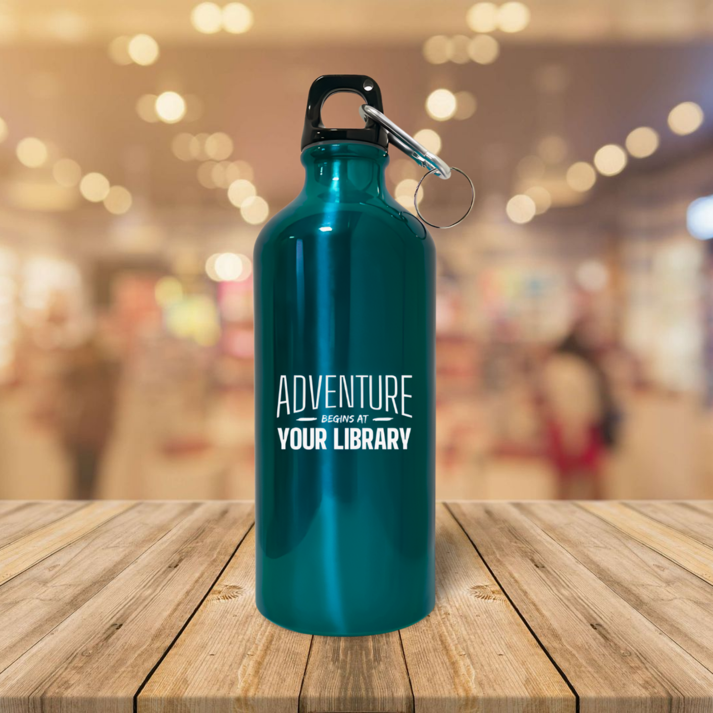 Adventure Begins at Your Library Aluminum Water Bottle – Collaborative  Summer Library Program Store