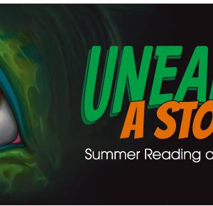Unearth a Story (tm) Large Vinyl Banner