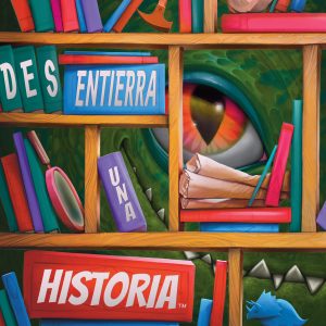 Unearth a Story (tm) Slogan - Spanish Poster