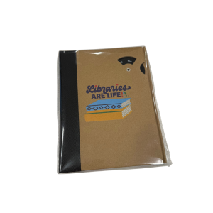 Libraries Are Life (tm) Recycled Cover Organizer