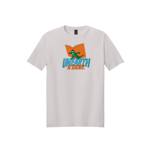 Unearth a Story Smiling Dino Unisex T-Shirt