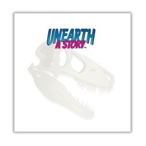 Unearth a Story (tm) Sticky Note Pad