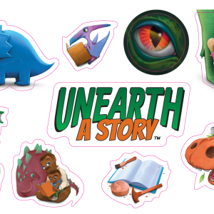 Unearth a Story (tm) Window Clings