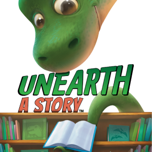 Downloadable Dino Librarian Design (PDF)