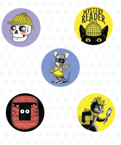 Mysteries Await Mini Stickers